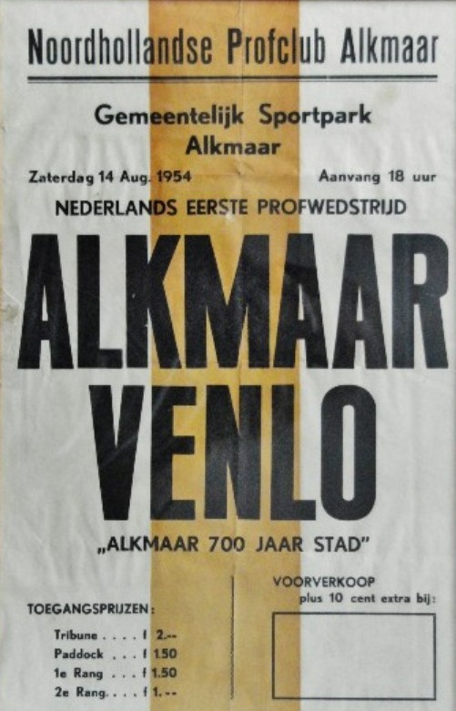 AZ Programma 14-aug-1954-Venlo